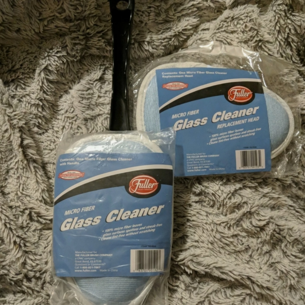 Fuller Glass Cleaner with a replacement Pad
